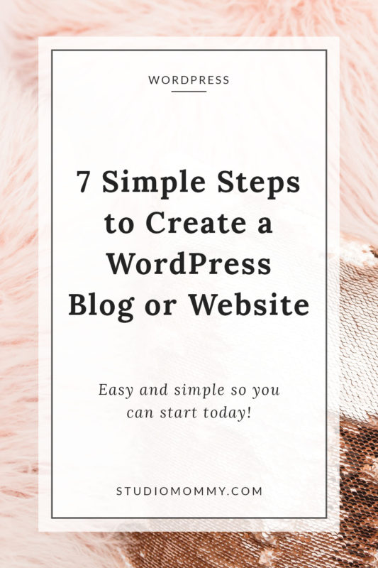 Hi ya’ll! I wanted to share with you how to setup a WordPress blog or website. I get this question asked a lot. The thought of starting your own sounds pretty scary if you are not tech savvy but this tutorial will make it easy and simple so you can start immediately. Follow my easy step by step tutorial below so you can start today. #blog #wordpress #startablog #website