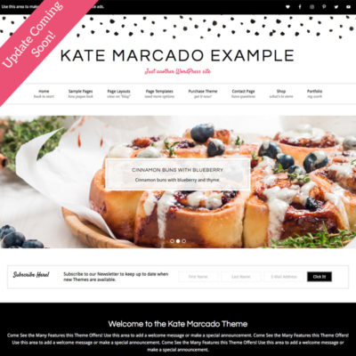 Kate Marcado Theme Update Coming Soon