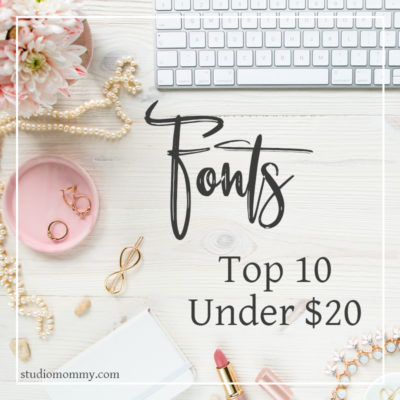 Top 10 Fonts for Under $20