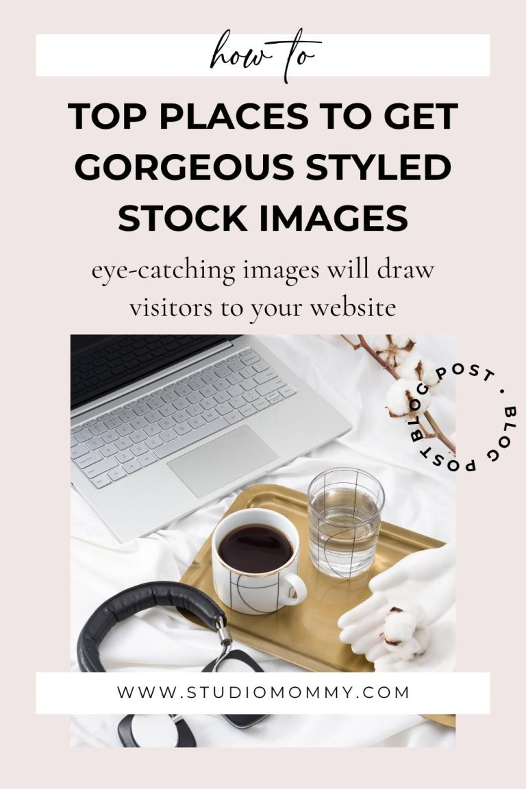 More women are running their own business. As a matter of fact, in a report the Small Business Administration released in May 2017 titled Women's Business Ownership, we were majority owners of 9.9 million businesses and generated $1.4 trillion in sales with over 8.4 million employees. If you're looking for feminine stock images for your own website, here is my pick of the top 5 sites to get gorgeous stock images for your website, blog posts and social media posts. www.StudioMommy.com