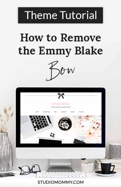 Remove Emmy Blake Bow