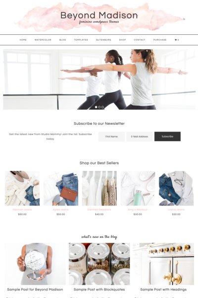 Beyond Madison New Design