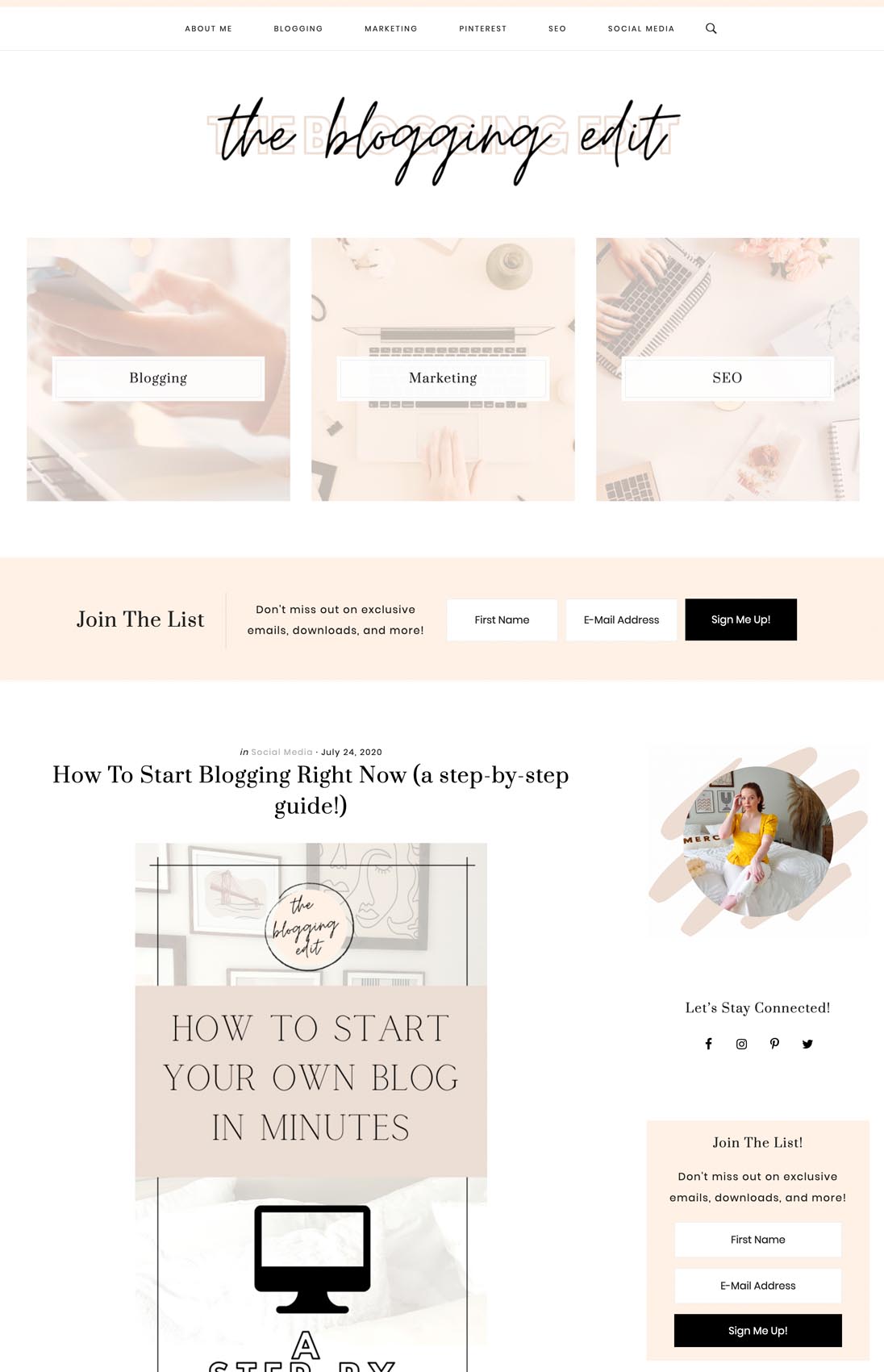 The Blogging Edit · Studio Mommy