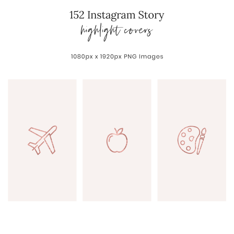 Blush Instagram Story Highlight