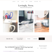 LovinglyNova.com is a blog that is aimed at helping people learn how to adult. This ranges from easy recipes and cooking skills to figuring out what you can do for your home.