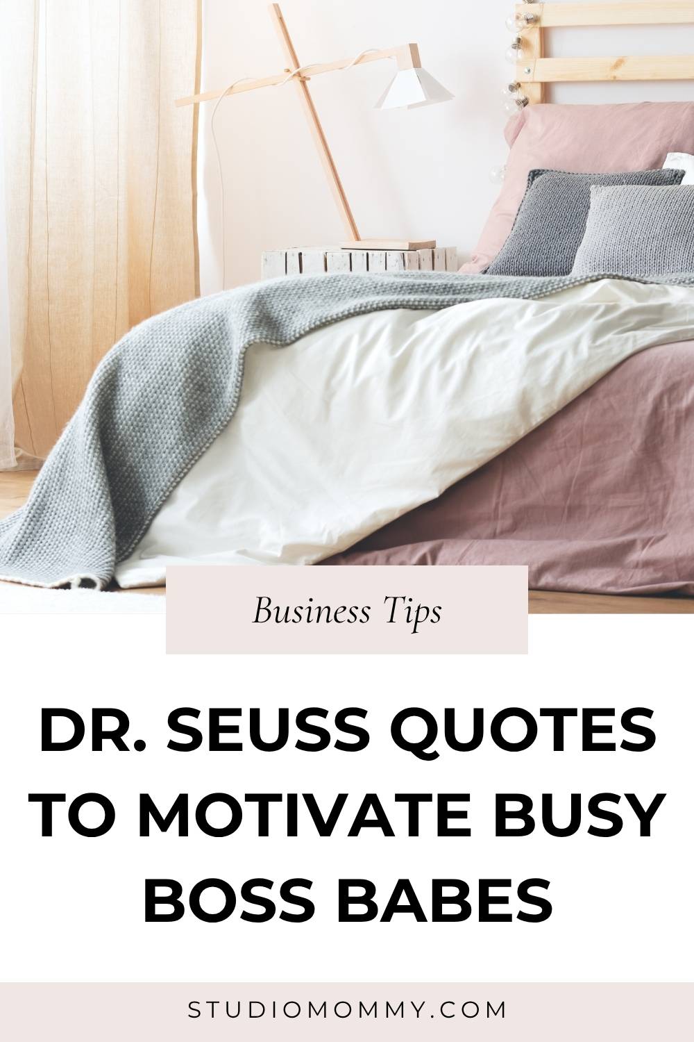 As mommy entrepreneurs, we tend to be doing a million different things in a short period. From homeschooling the kids and getting them ready for school to running our full-time business, we can start feeling the effects. There will come a time when we start to feel down and just, well, unmotivated. We start having doubts and thoughts of quitting because we are so tired. Our energy level is slowly declining and we feel like we cannot get everything done. Today I would like to share a few of my favorite Dr. Seuss quotes that will motivate and inspire you and hopefully give insight. Motivational Dr. Suess quotes for busy mommy entrepreneurs will help guide you when you are seeking motivation. www.studiomommy.com