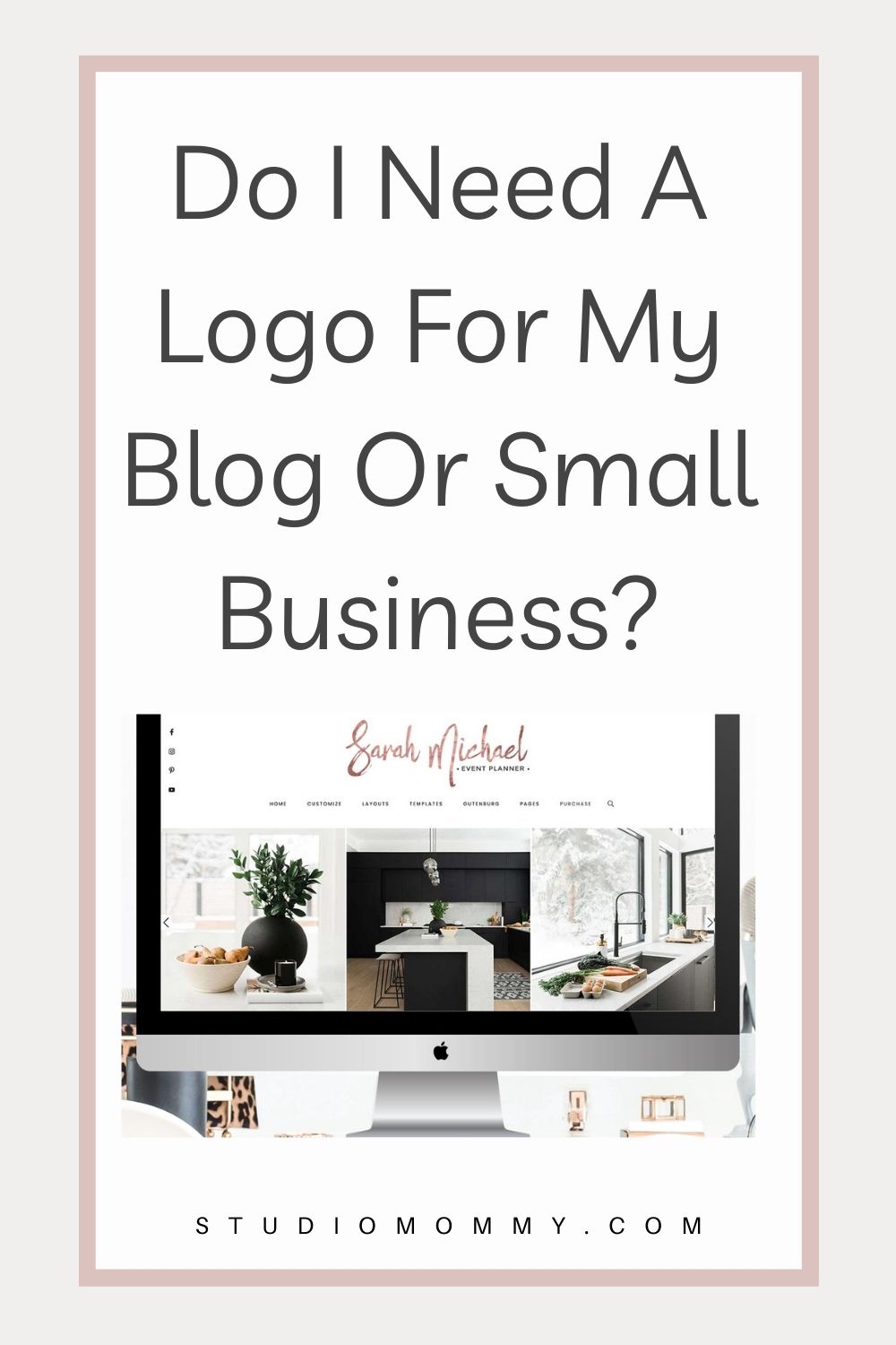 A question that I get asked quite often by my clients.  And the answer is always the same.  Yes, you should have a logo for your blog or business.  When starting the branding process, a professional logo should be on the top of your to-do list.  Why do I need a logo, you ask?  Here are a few good reasons why logos are important.