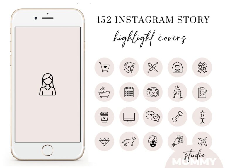 How to Add Instagram Story Highlight Covers · Studio Mommy