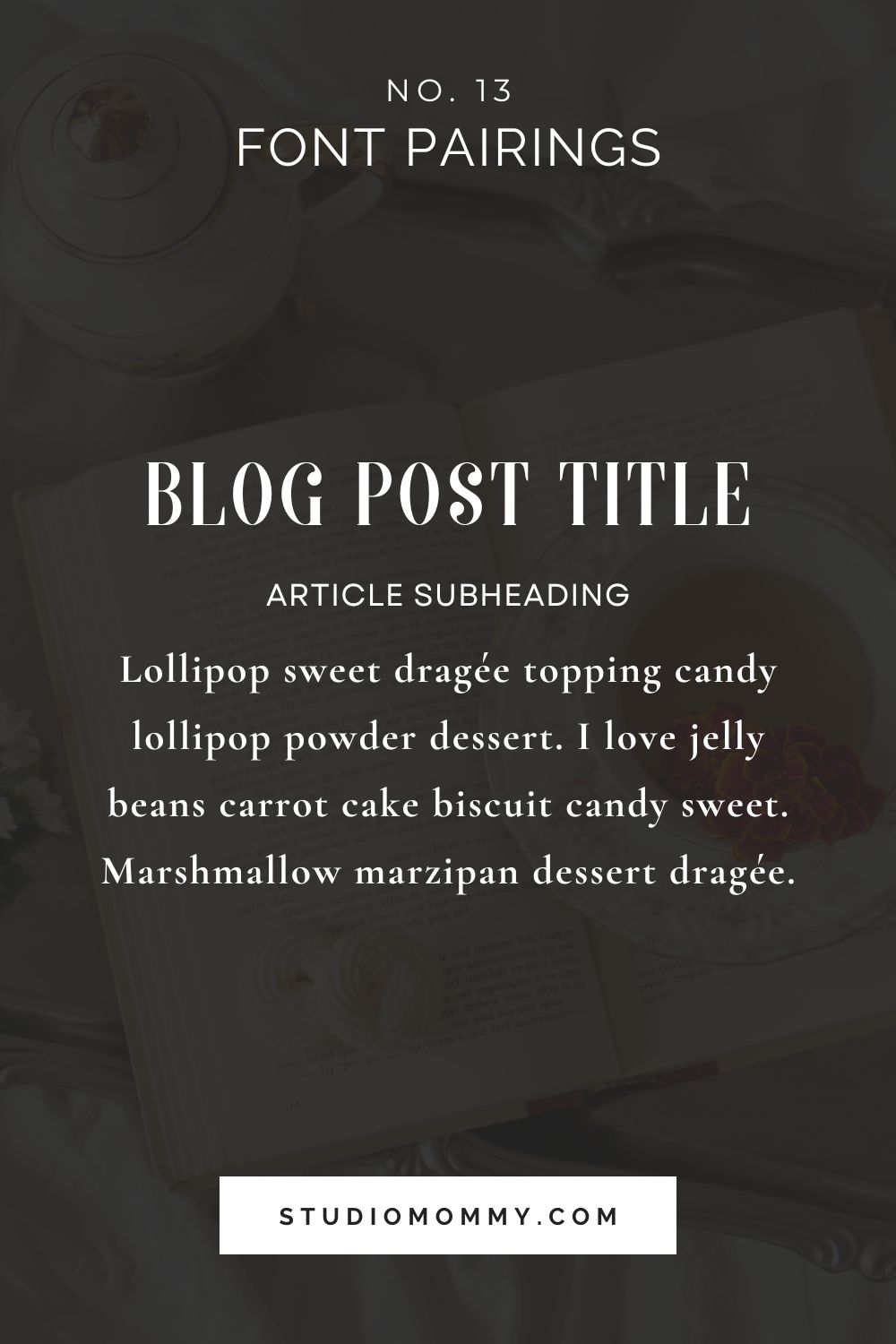 Canva Morva - Canva Cormorant Garamond, Garet Font @studiomommy